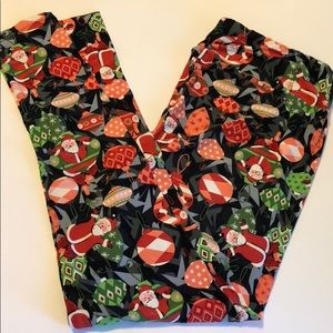 TC LuLaRoe Christmas Leggings